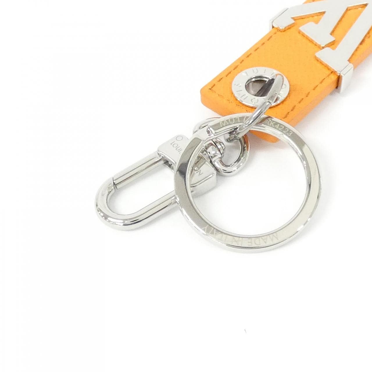 LOUIS VUITTON Taiga Keychain Tab LV Oblique M01756 Keychain