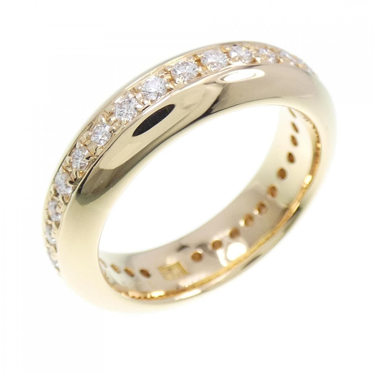 K18YG Full Eternity Diamond Ring 0.680CT