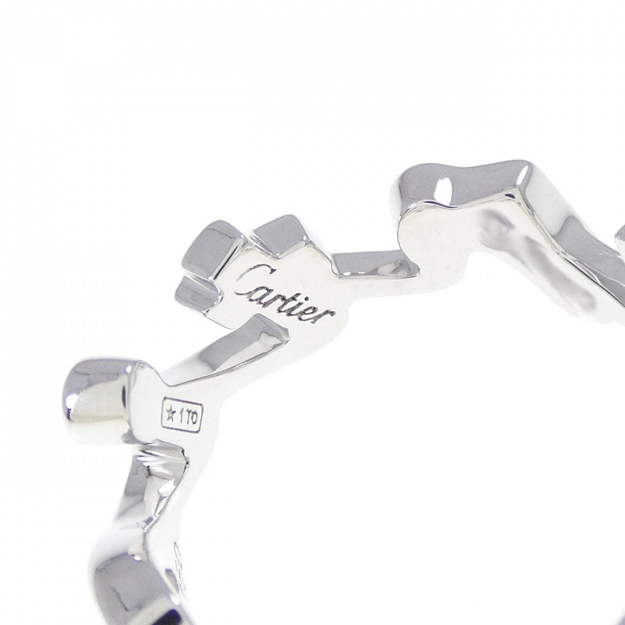 カルティエ ジグネチャー 2004年X'mas限定 リング