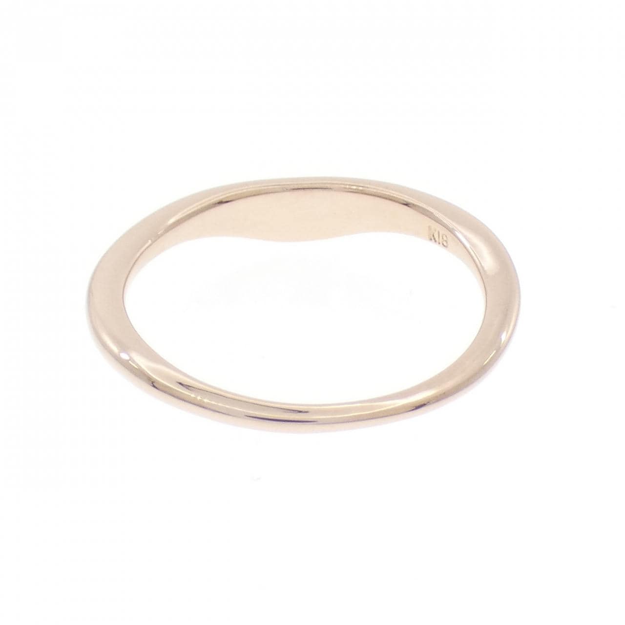 K18PG ダイヤモンド リング 0.02CT