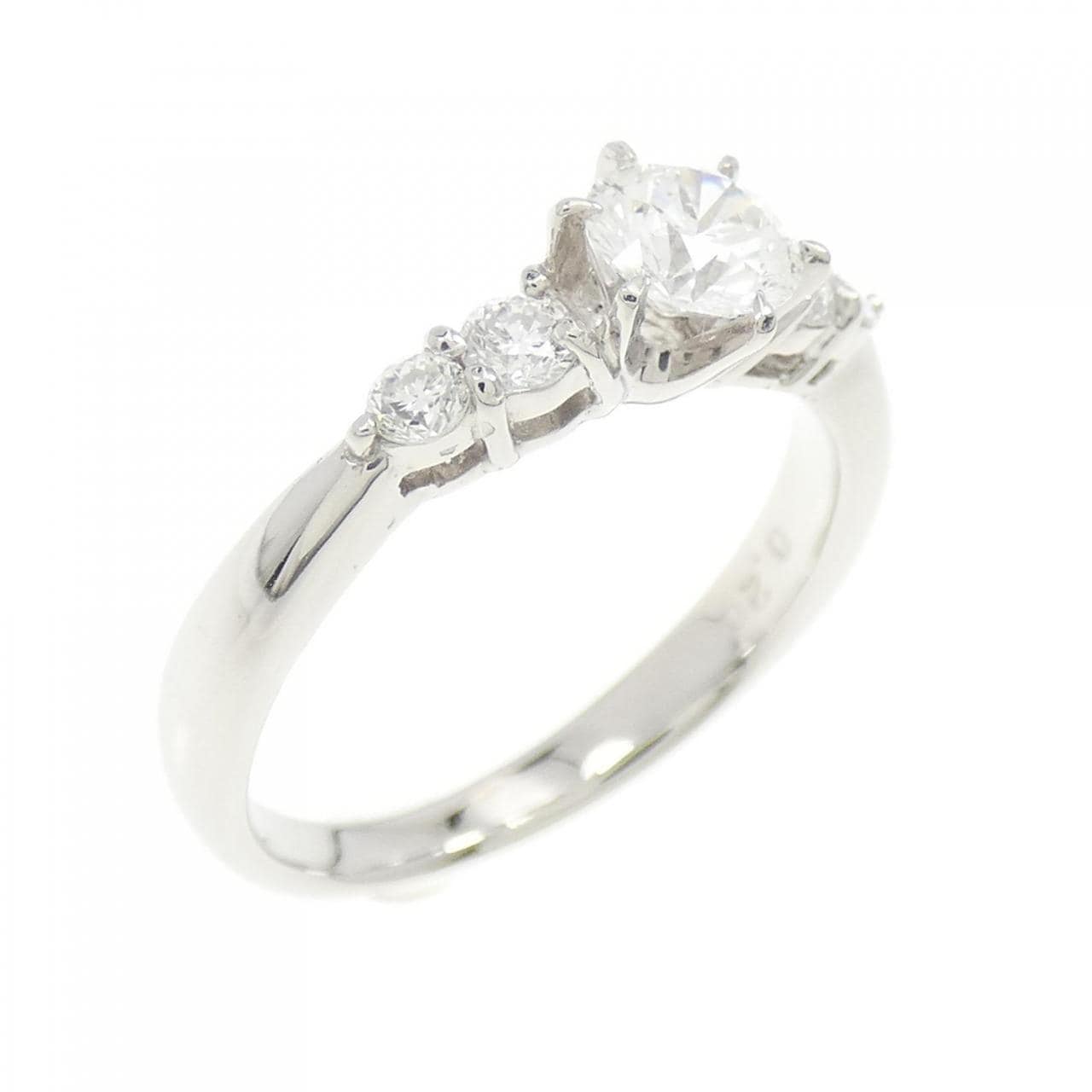 PT Diamond Ring 0.383CT F VS2 VG