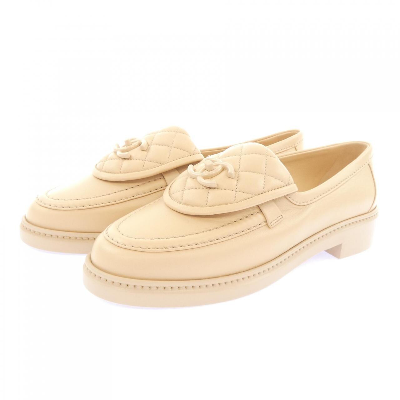 シャネル CHANEL ターンロック モカシン G45474B15482 シューズ