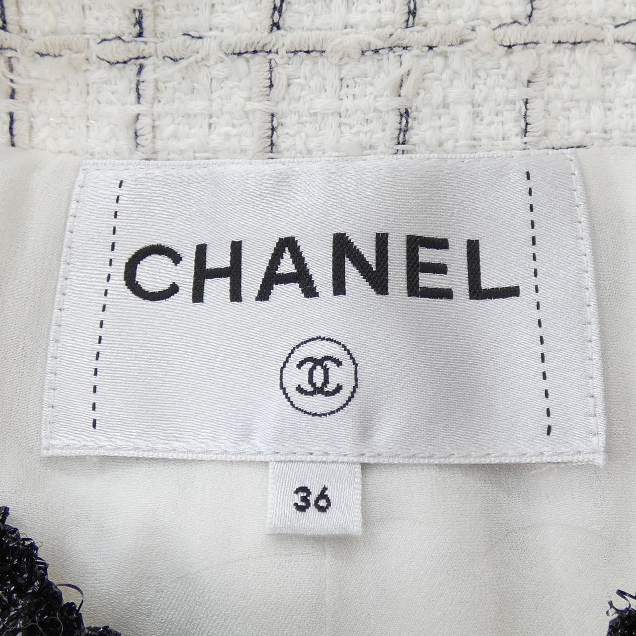 シャネル CHANEL LOOK4 P79364V71556 25S ノーカラージャケット