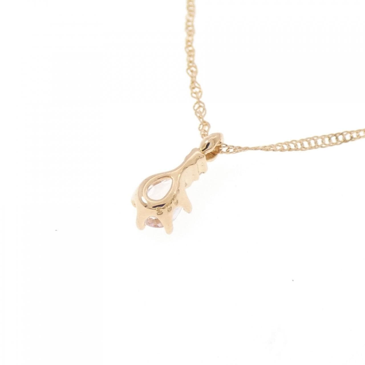 アガット モルガナイト ネックレス