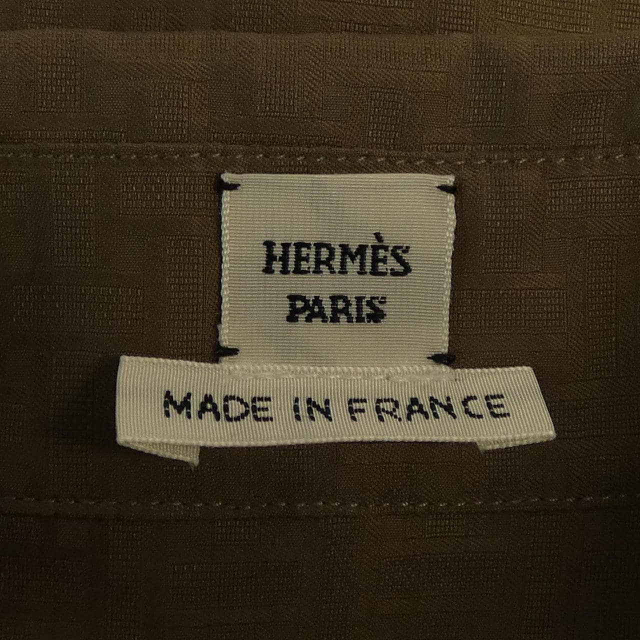 HERMES MOSAIQUE 拉鍊洋裝 4E0532DB