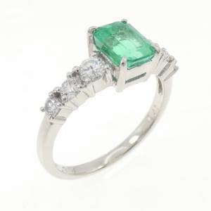 タサキ エメラルド リング 0.90CT
