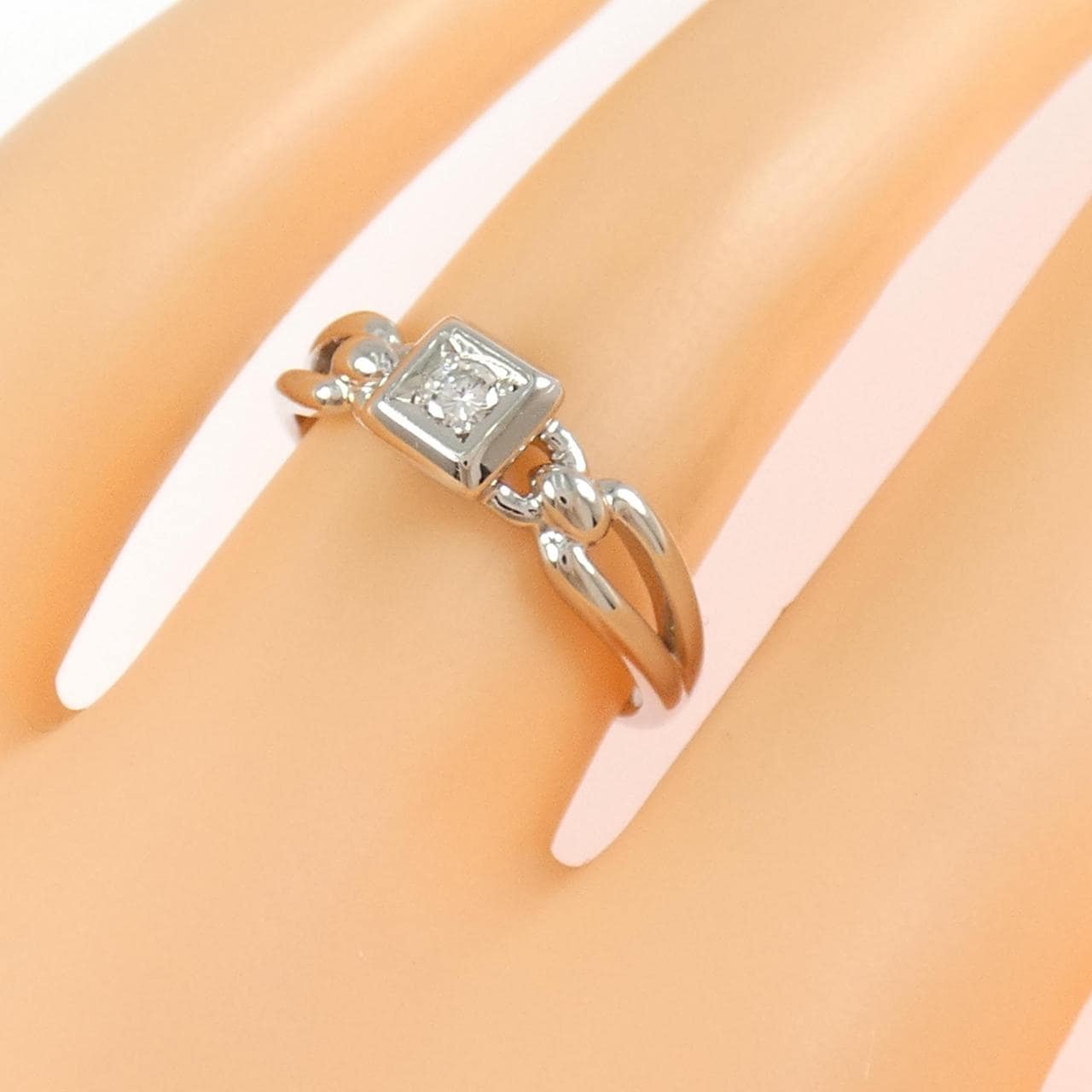PT900 ダイヤモンド リング 0.07CT