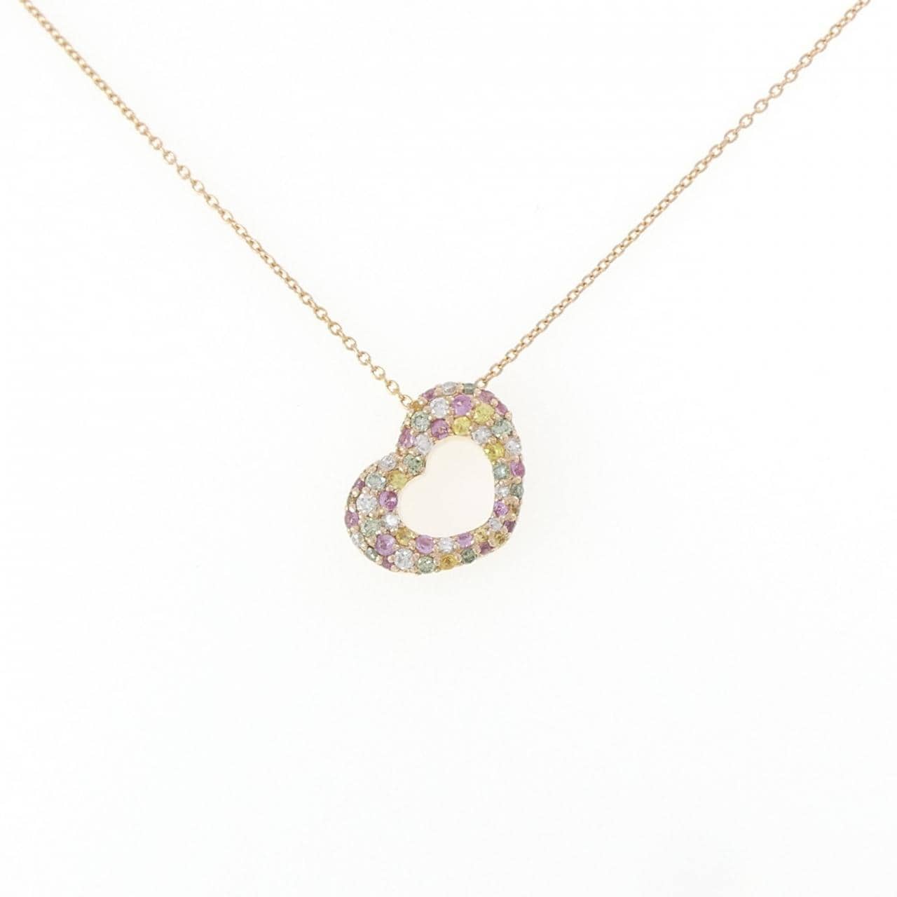 ポンテヴェキオ サファイヤ ネックレス 0.26CT