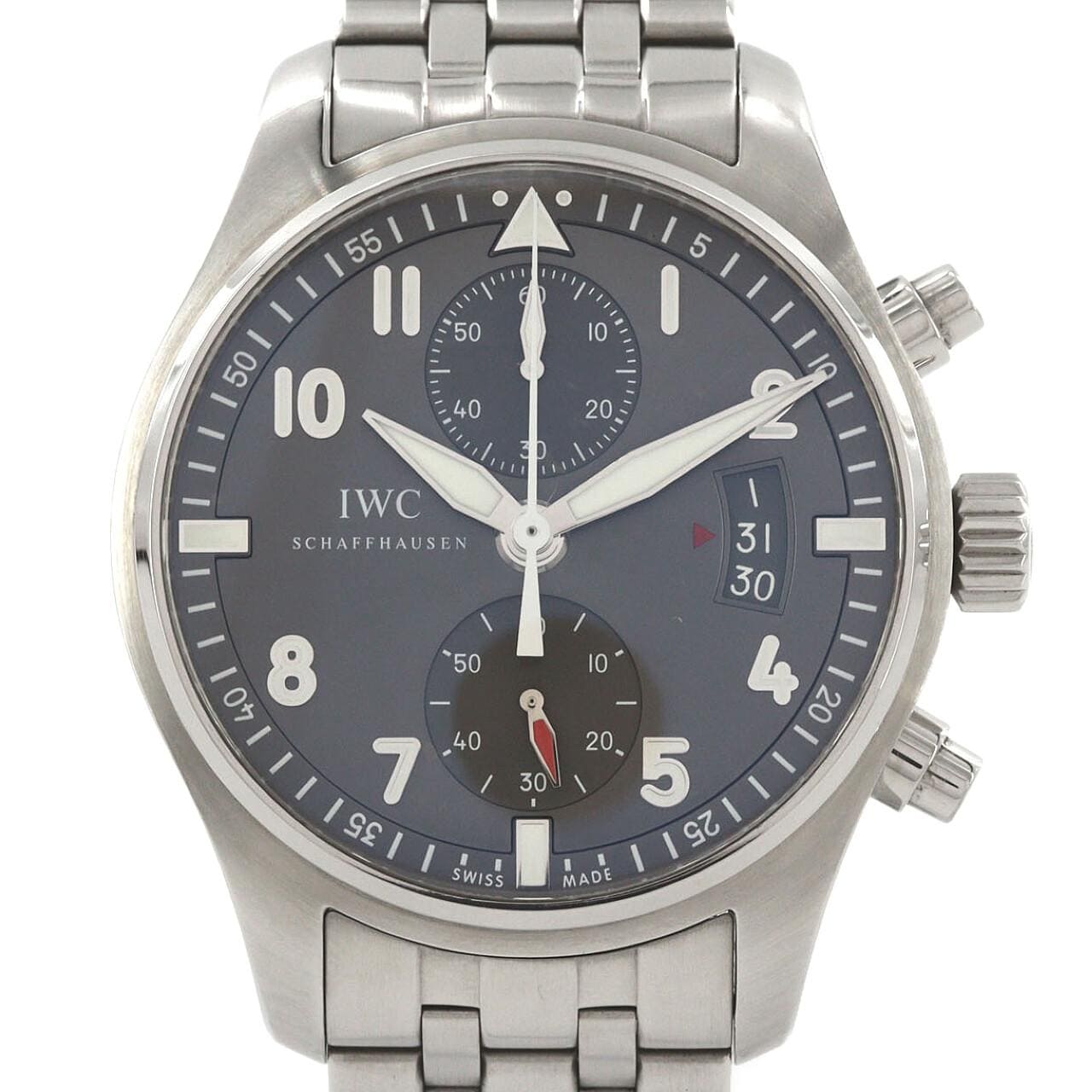 【ノーメンテナンス還元価格】IWC スピットファイアクロノ IW387804 SS 自動巻
