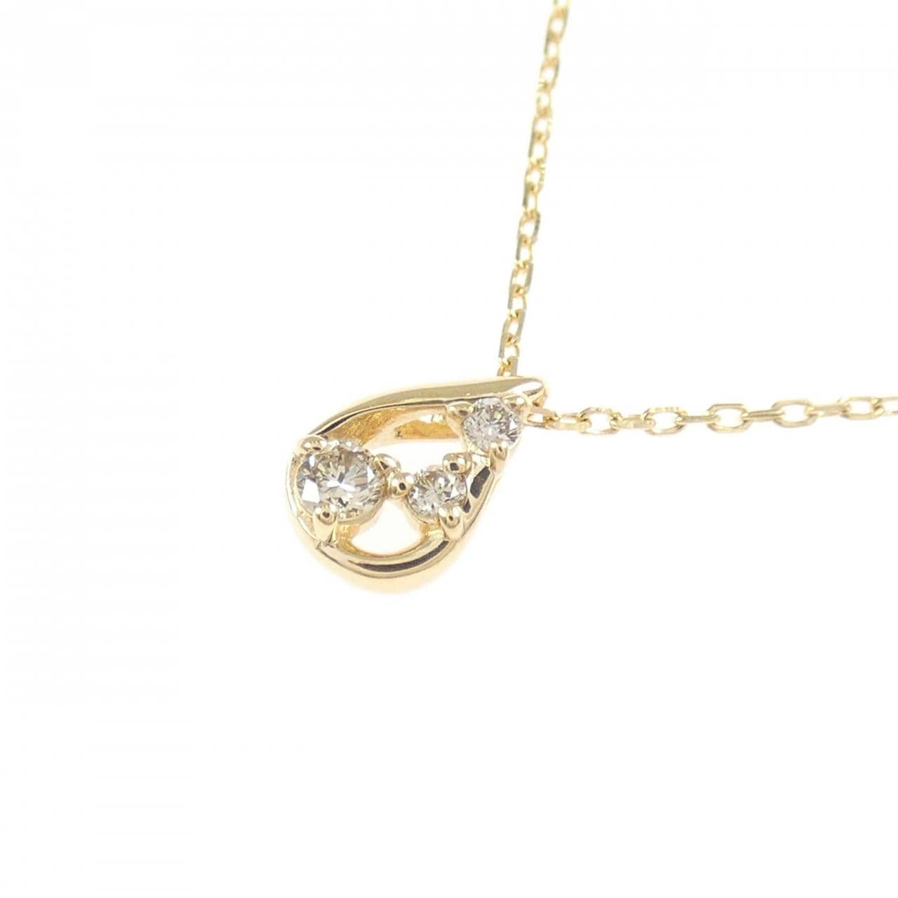 K18YG ダイヤモンド ネックレス