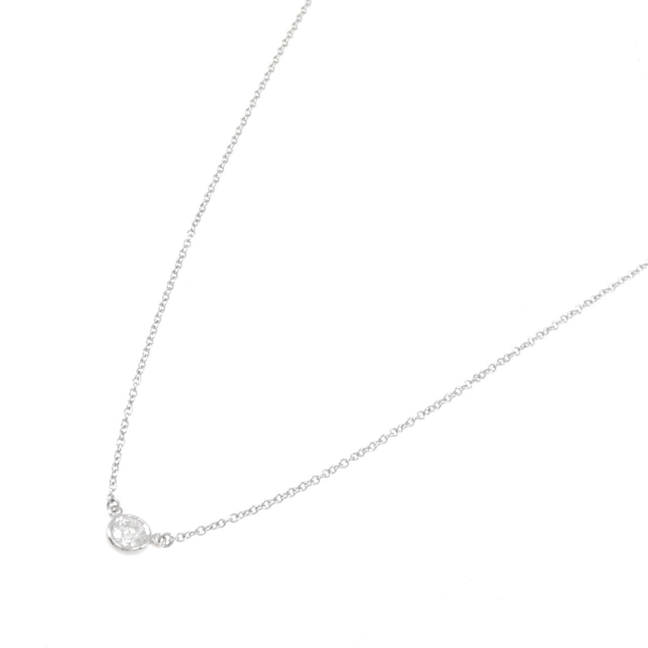 ティファニー バイザヤード ネックレス 0.22CT G VS1 3EXT