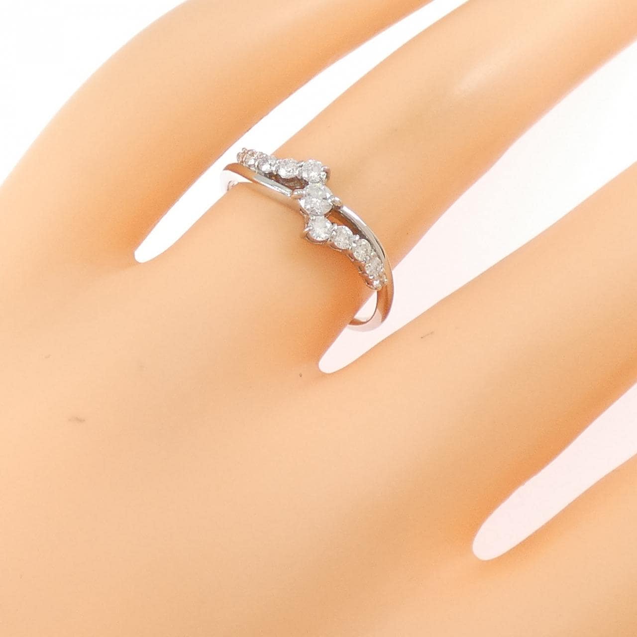 PT900 ダイヤモンド リング 0.30CT