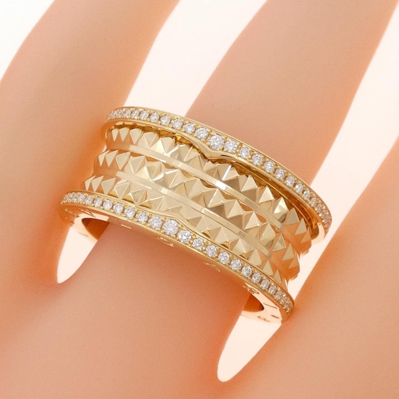 ブルガリ B.zero1ロック 4バンド リング