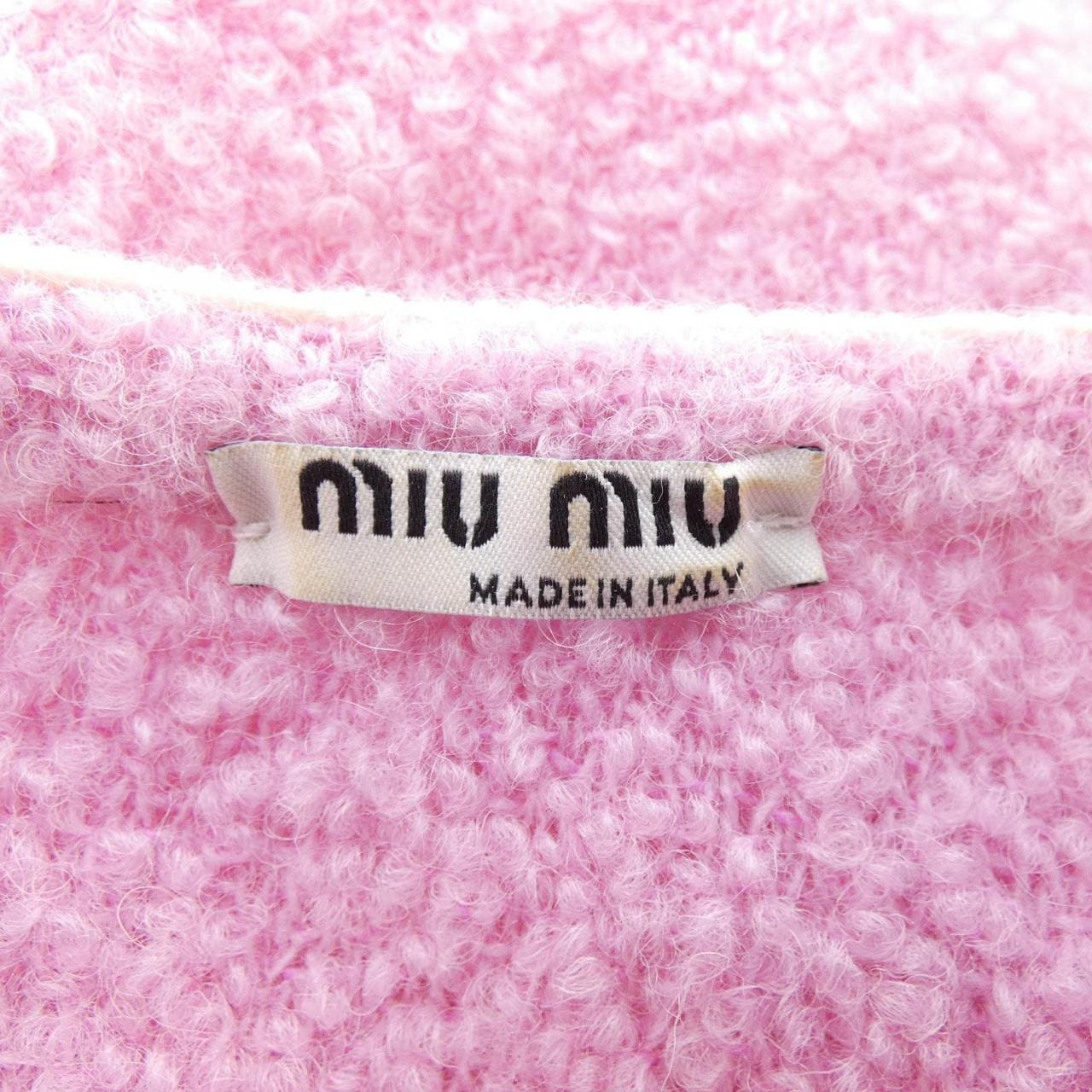 ミュウミュウ MIU MIU MH1764 2E37 カーディガン