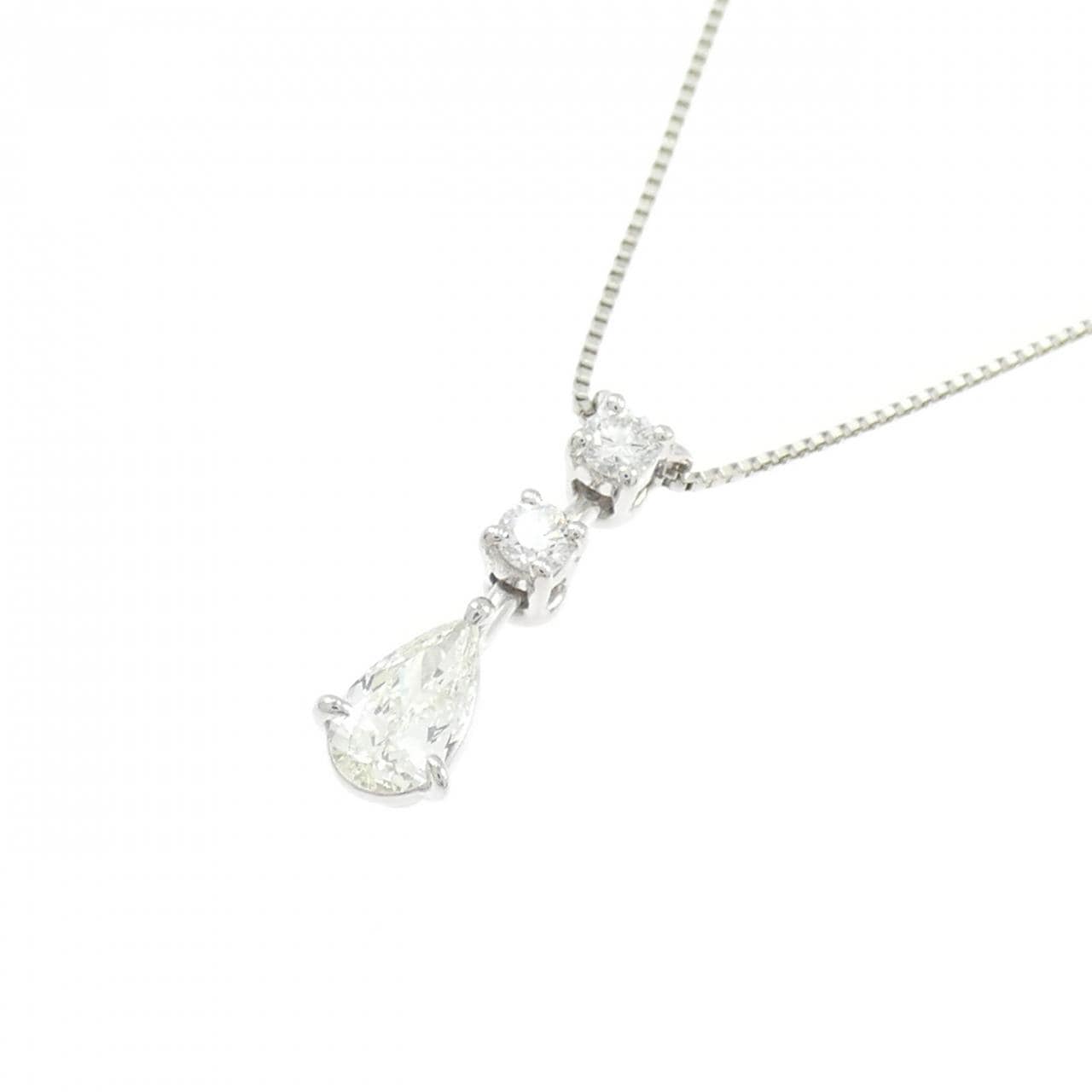 PT900/PT850 ダイヤモンド ネックレス 0.22CT