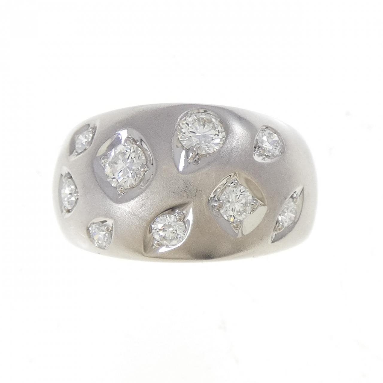 ロイヤル アッシャー ダイヤモンド リング 0.70CT