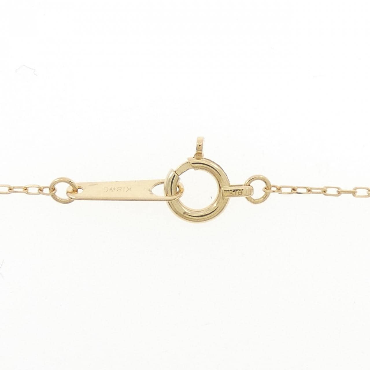 K18スリーカラー ネックレス