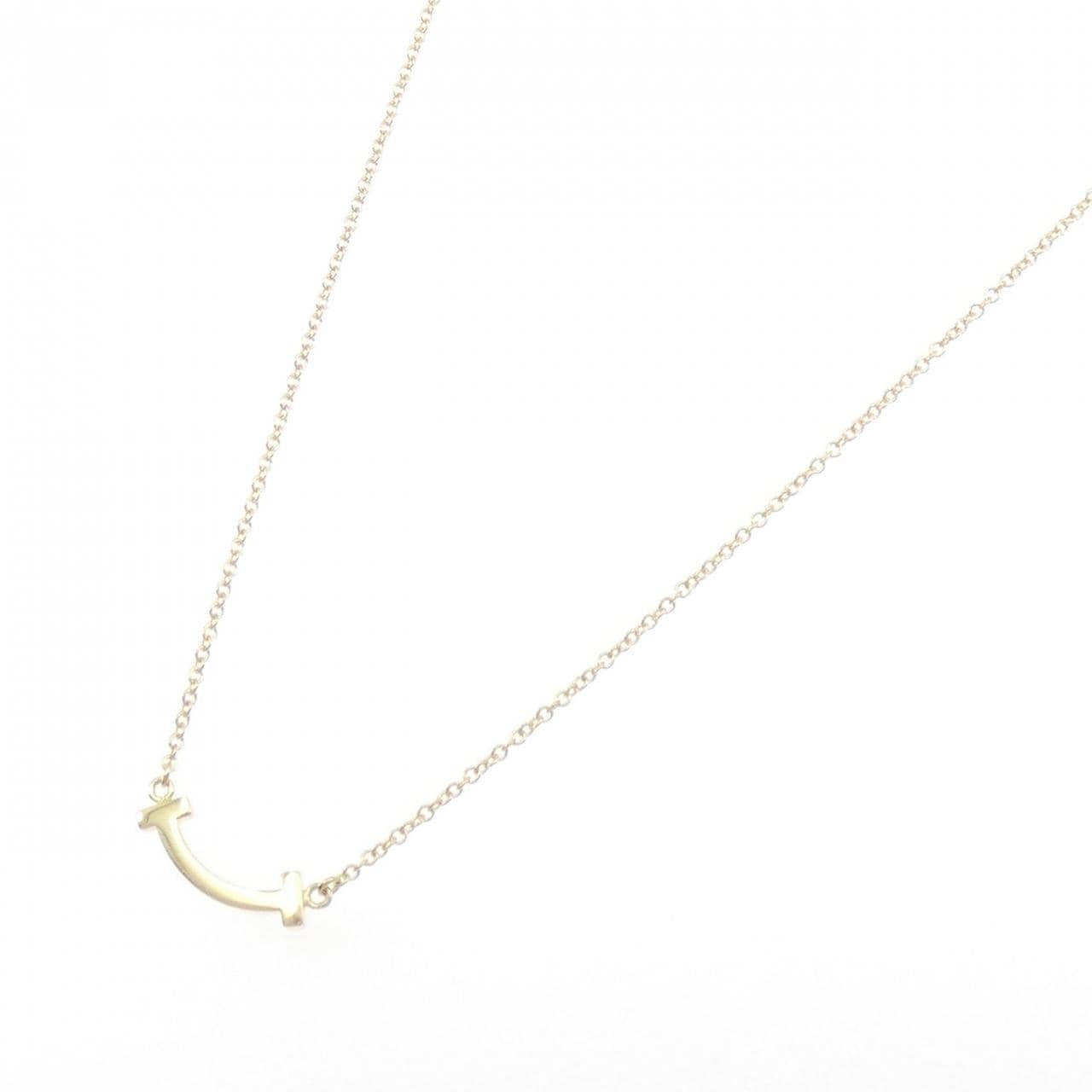 ティファニー Tスマイル ミニ ネックレス