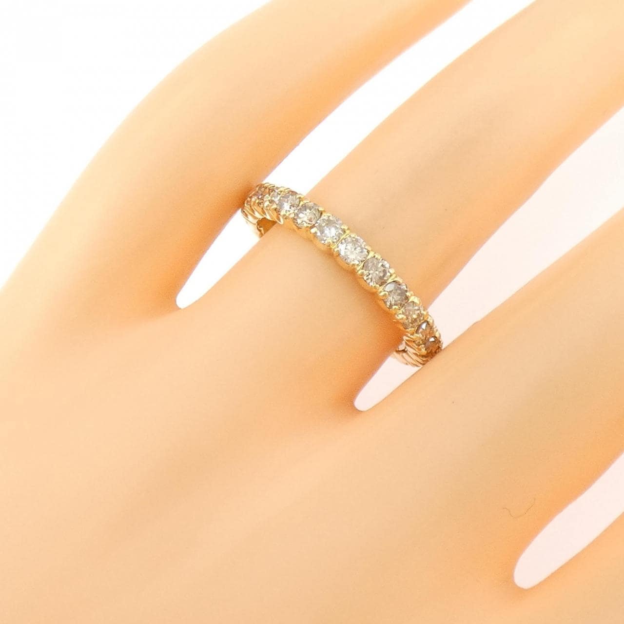 K18YG ダイヤモンド リング 1.00CT