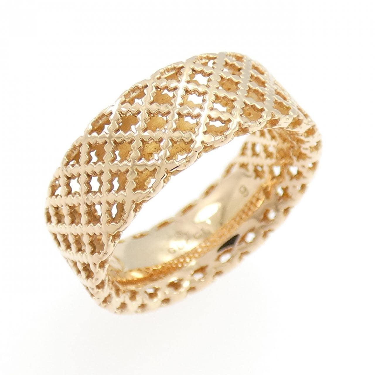 グッチ ワイド ディアマンティッシマ リング