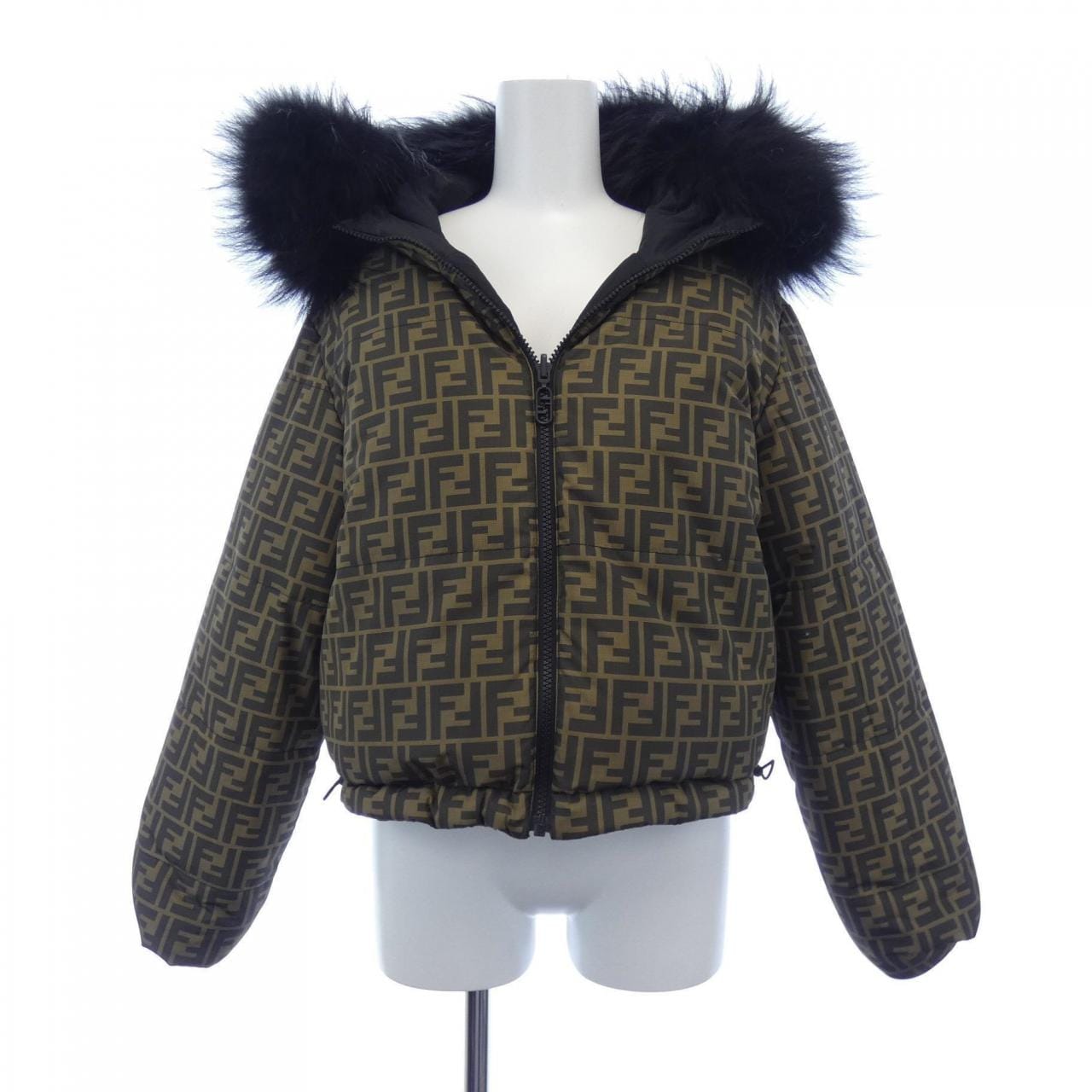 ★FENDI★リバーシブルブラック ダウンジャケット ロング丈 コメ兵｜フェンディ FENDI ダウンジャケット｜FENDI｜レディース