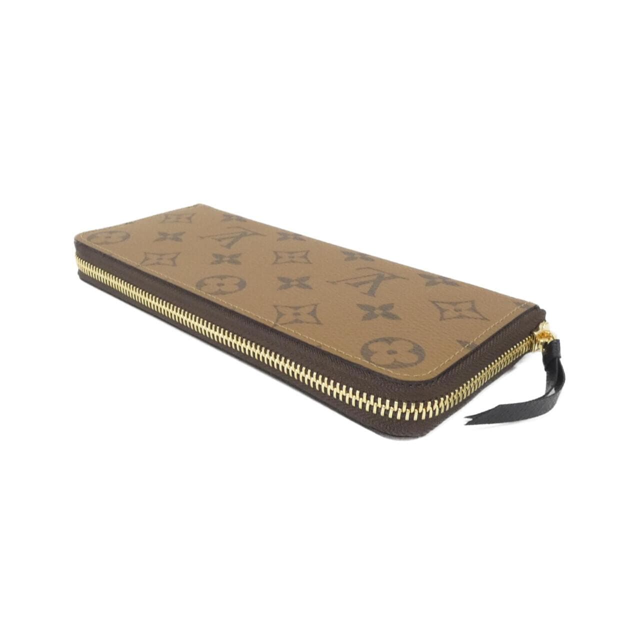 ルイヴィトン モノグラム リバース ポルトフォイユ クレマンス M82336 財布