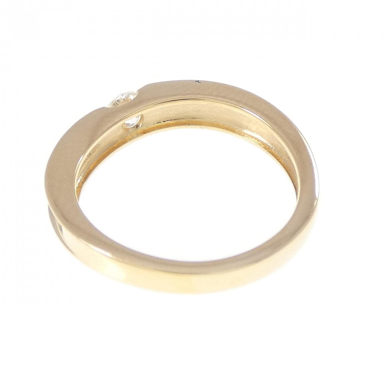 K18YG ダイヤモンド ピンキーリング 0.11CT