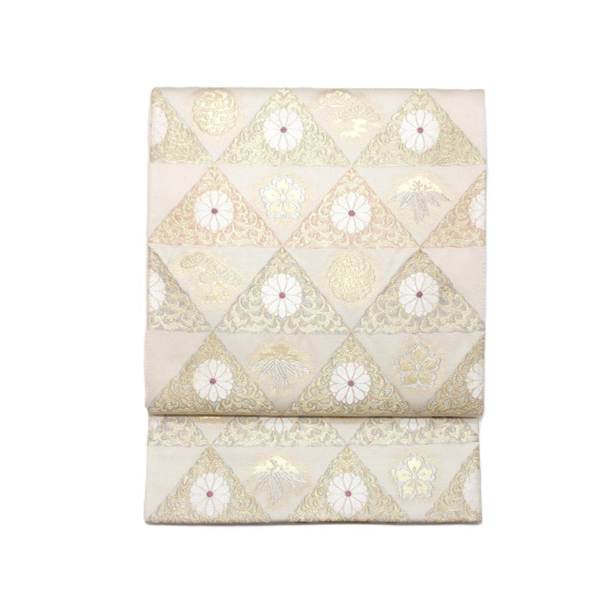 袋帯　じゅらく　帝王紫