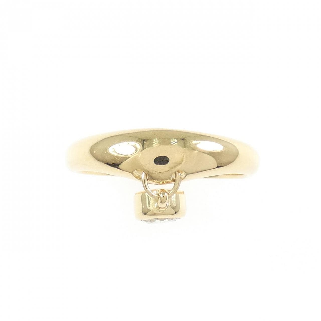K18YG ダイヤモンド リング 0.21CT