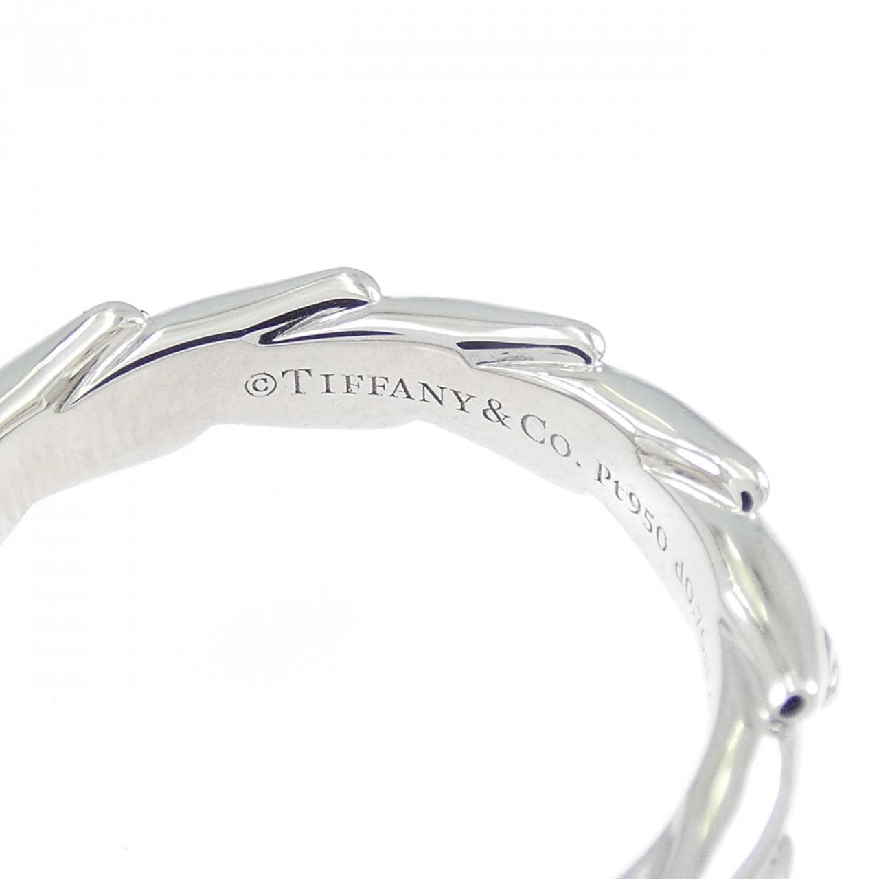 ティファニー ウィングス ナロー リング 0.76CT