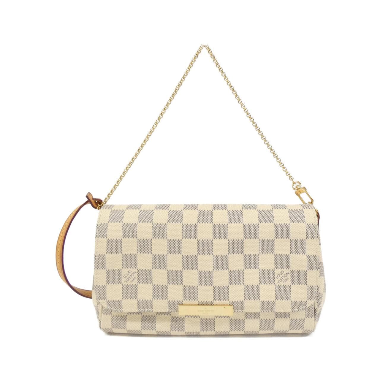 LOUIS VUITTON Damier Azur Favorite MM N41275 Shoulder Bag