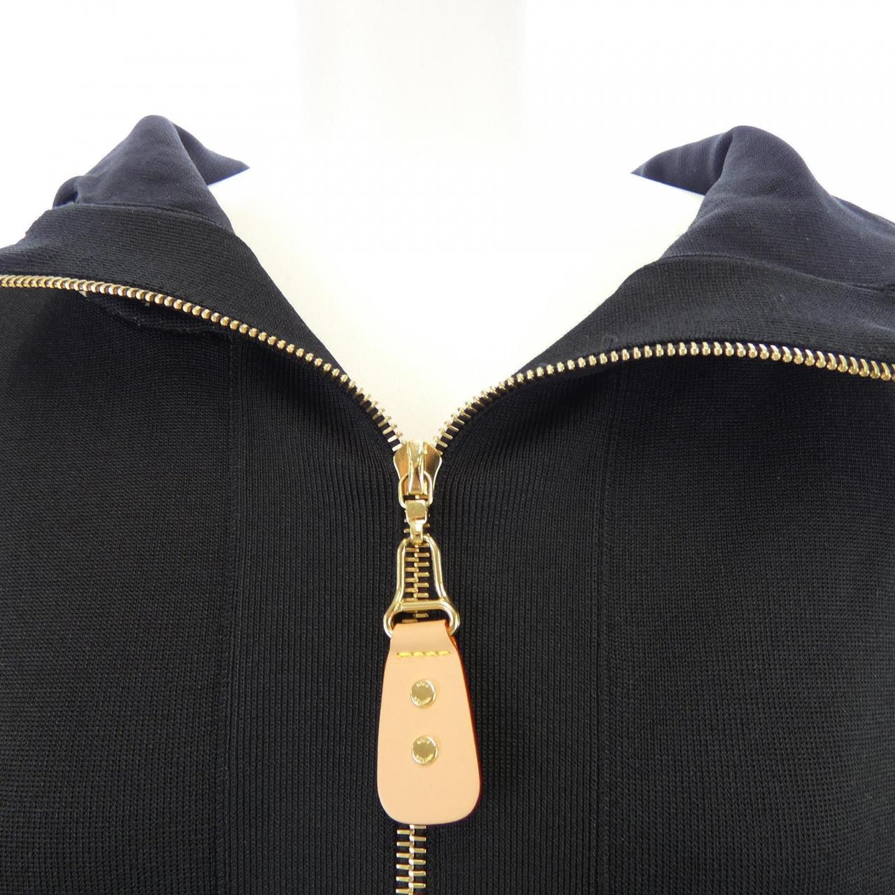 ルイヴィトン LOUIS VUITTON モノグラムニット オーバーサイズフーディ FLKC07FN7 ブルゾン