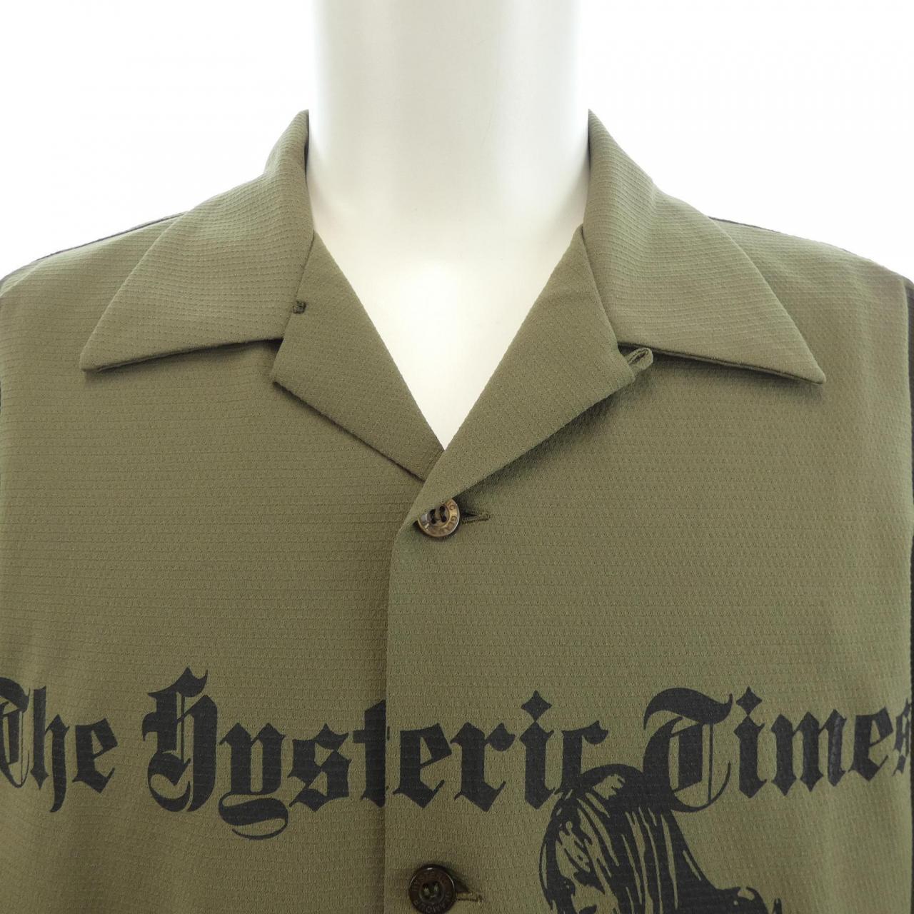ヒステリックグラマー HYSTERIC GLAMOUR 02251CH04 S／Sシャツ