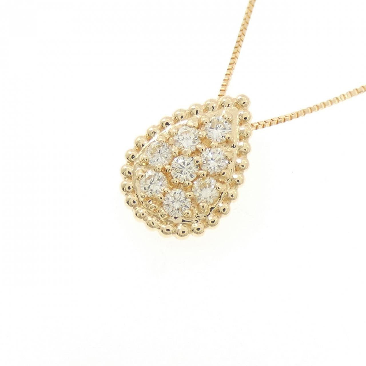 K18YG ダイヤモンド ネックレス 0.28CT