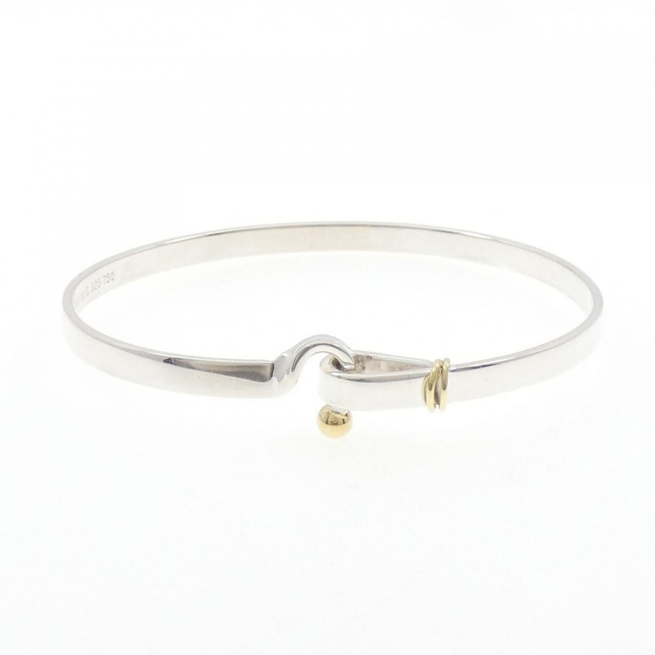 【ヴィンテージ】ティファニー フック&アイ バングル