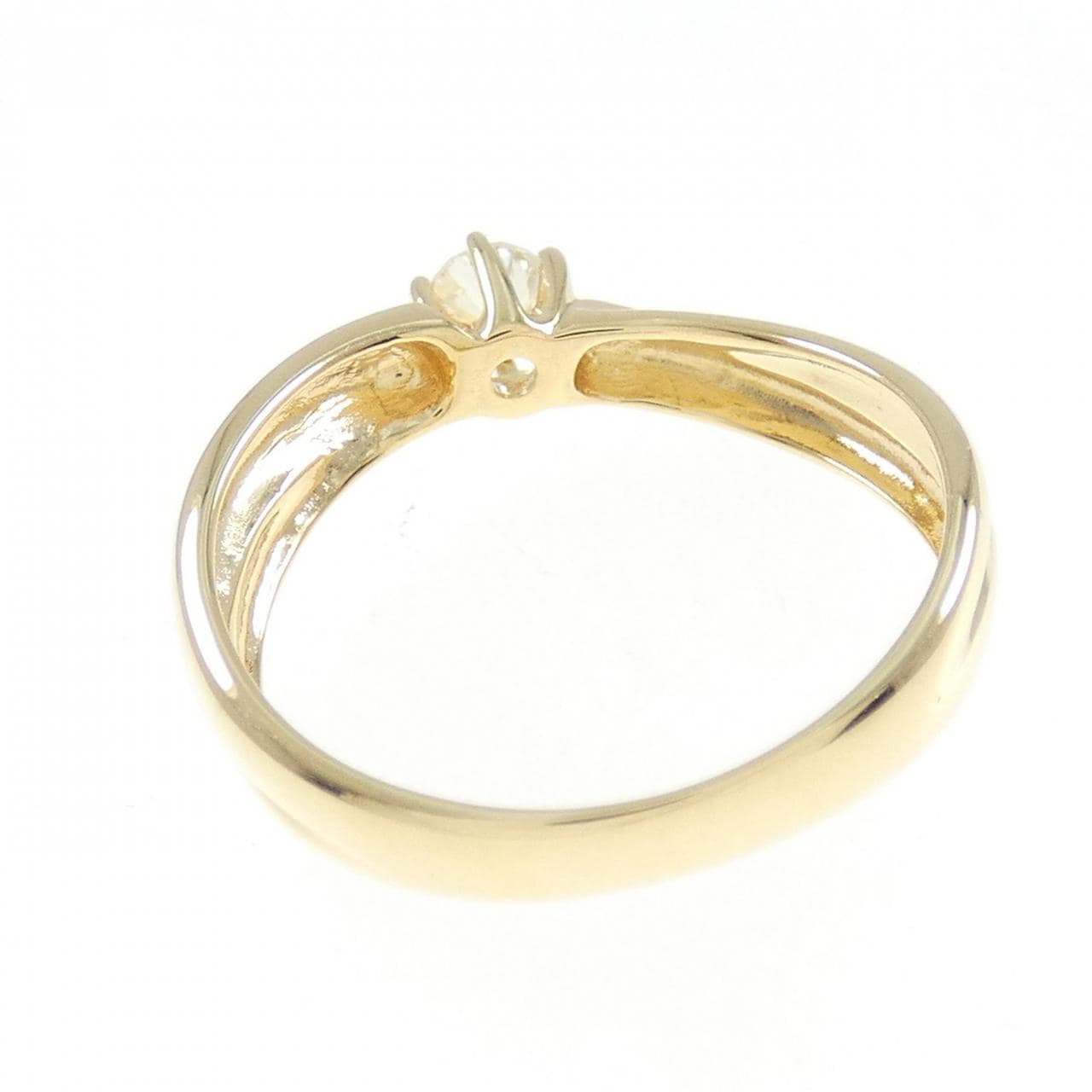 K18YG ダイヤモンド リング 0.20CT
