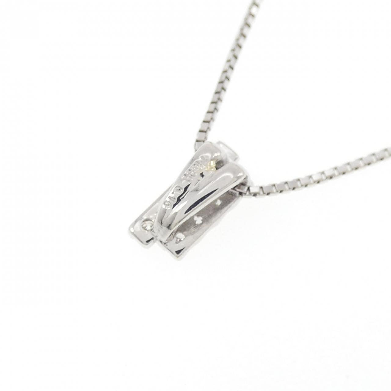 PT900/PT850 ダイヤモンド ネックレス 0.10CT