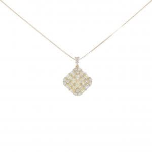 【新品】K18YG ダイヤモンド ネックレス 1.00CT
