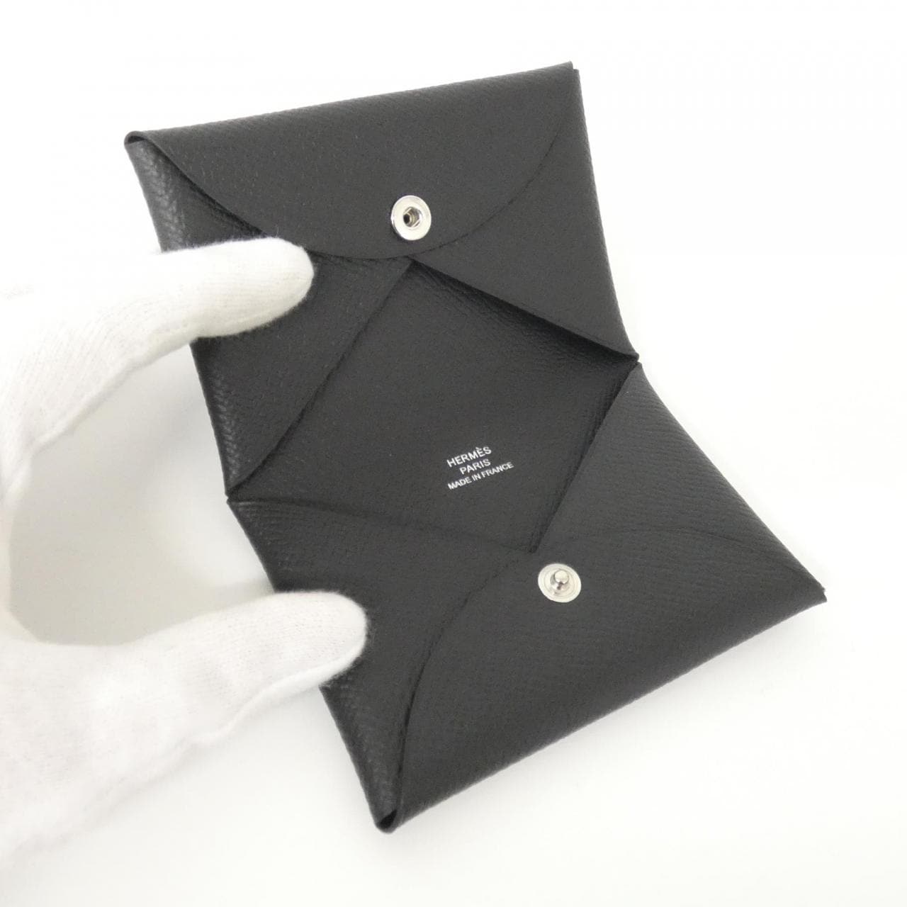 【未使用品】エルメス カルヴィ 044164CK カードケース