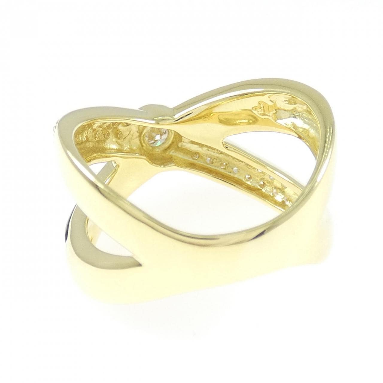 K18YG オニキス リング