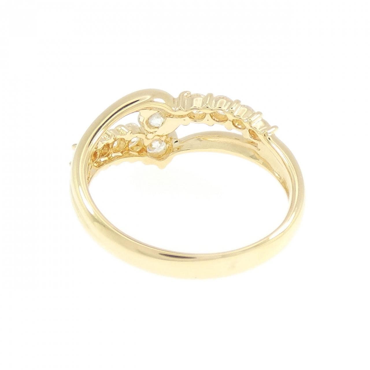 K18YG ダイヤモンド リング 0.54CT