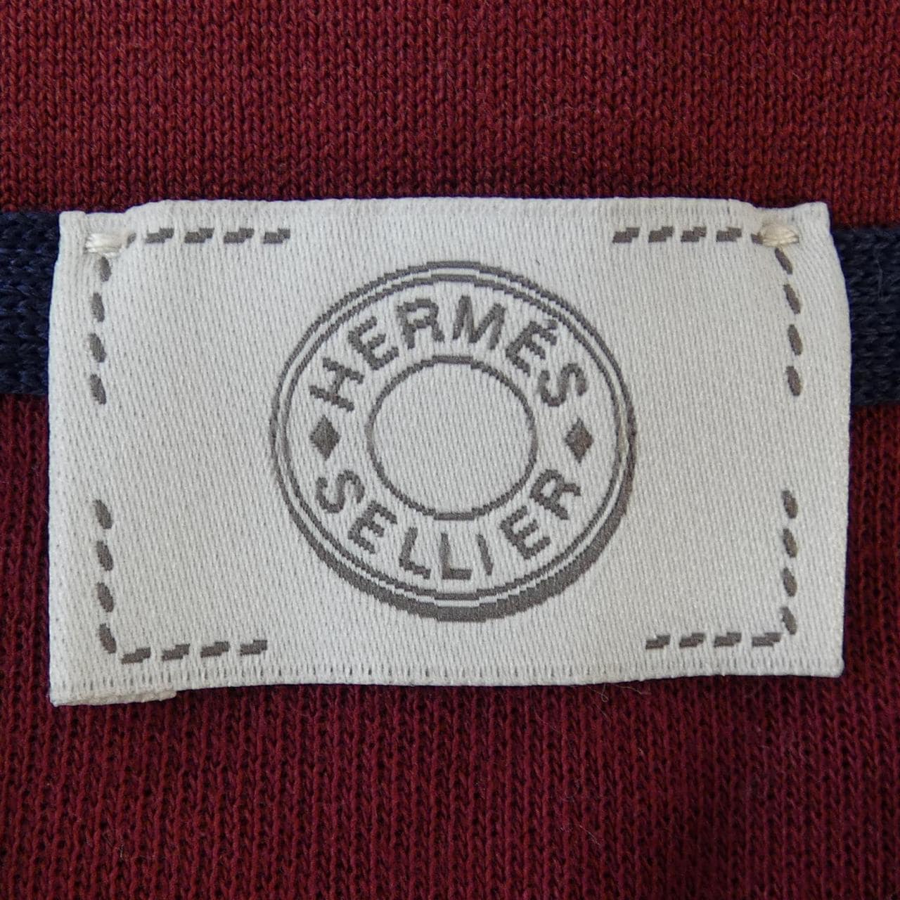 エルメス HERMES ドゥブル ジュ SELLIER H800270E ポロシャツ