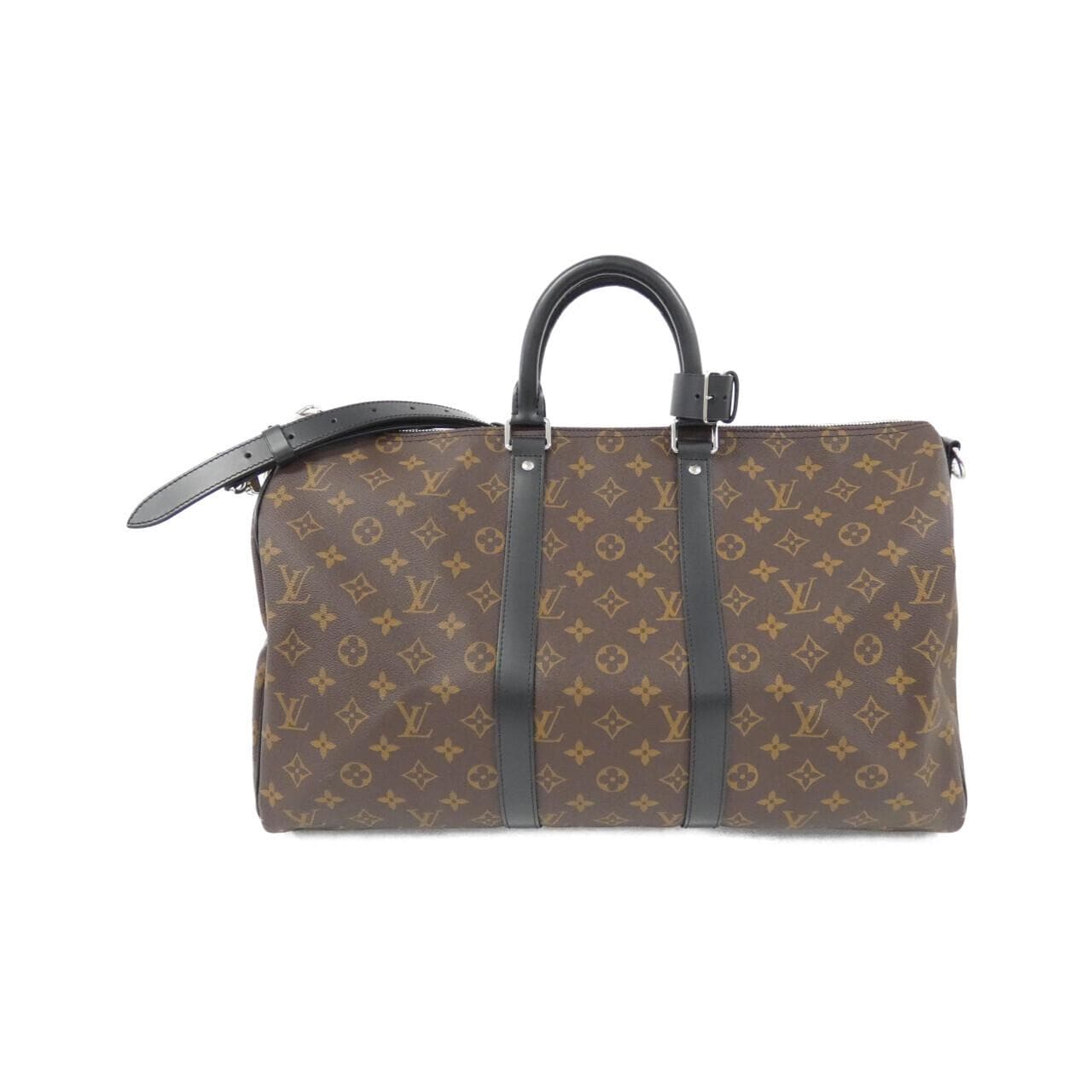 LOUIS VUITTON Monogram Macassar Keepall Bandouliere 45 厘米 M56711 波士顿包