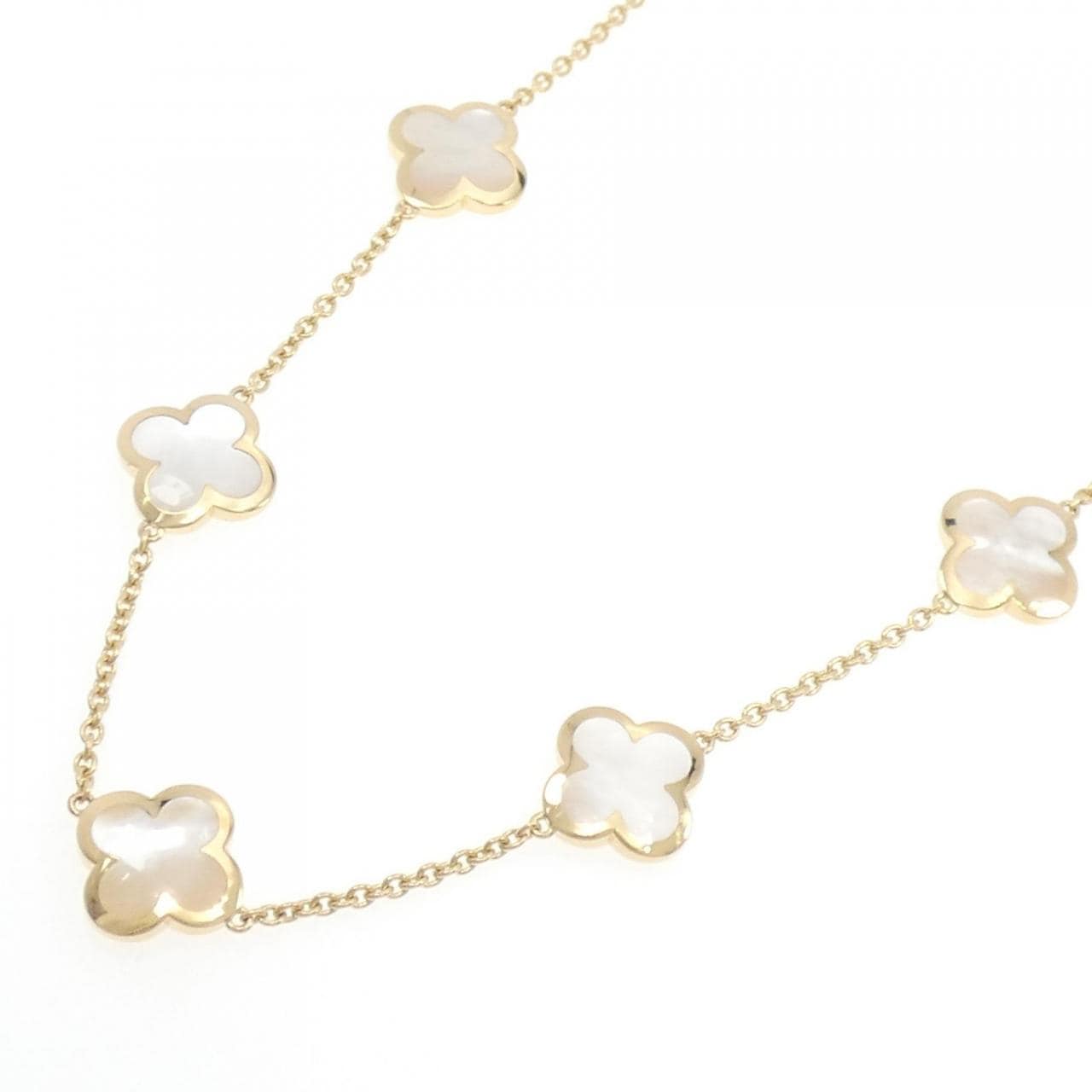 Van Cleef & Arpels Pure Alhambra 9 motif necklace