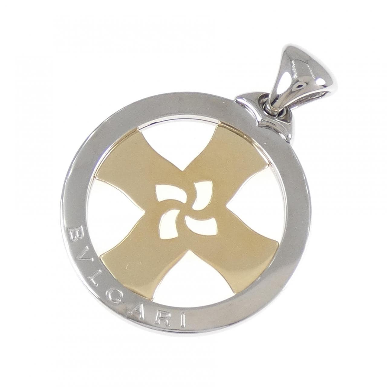 ブルガリ トンド クロス ペンダント