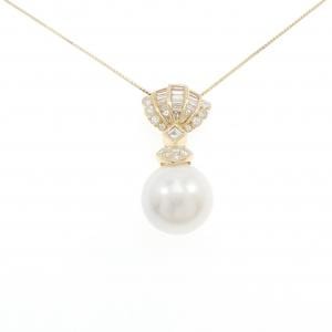 White Butterfly Pearl necklace