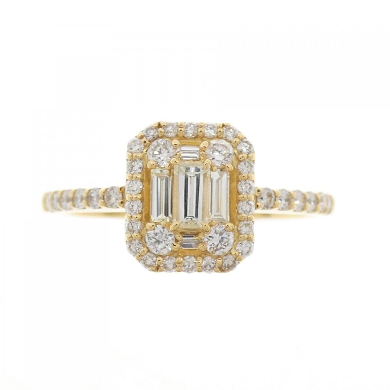 [新品] K18YG钻石0.50CT