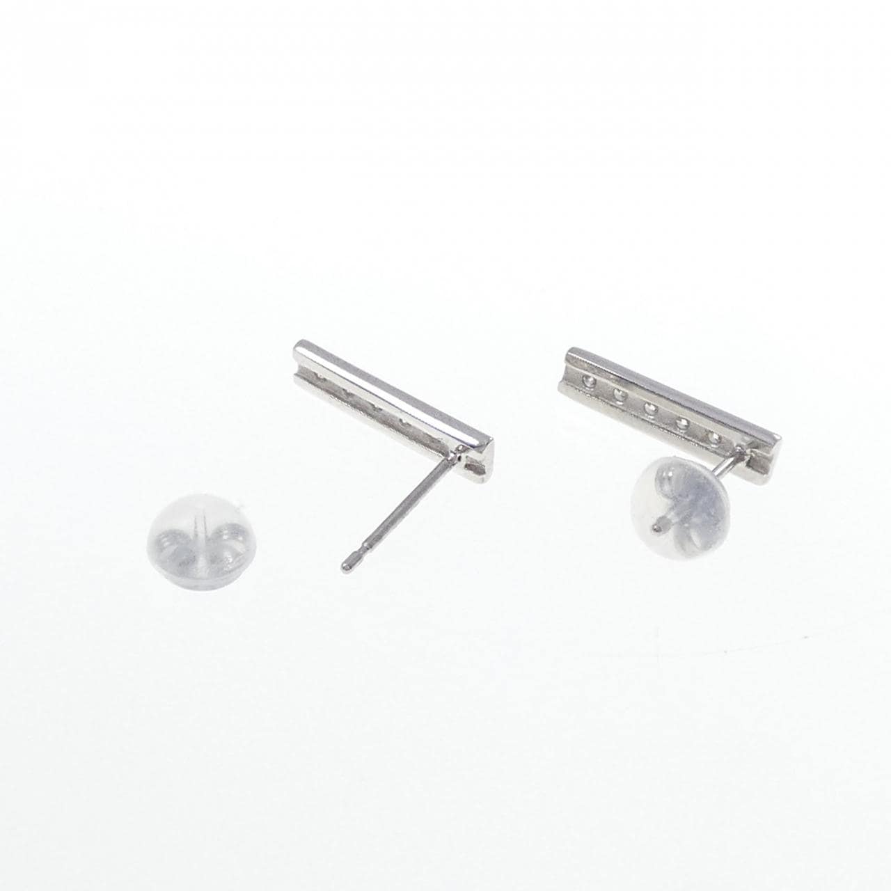 【新品】PT900 ダイヤモンド ピアス 0.30CT
