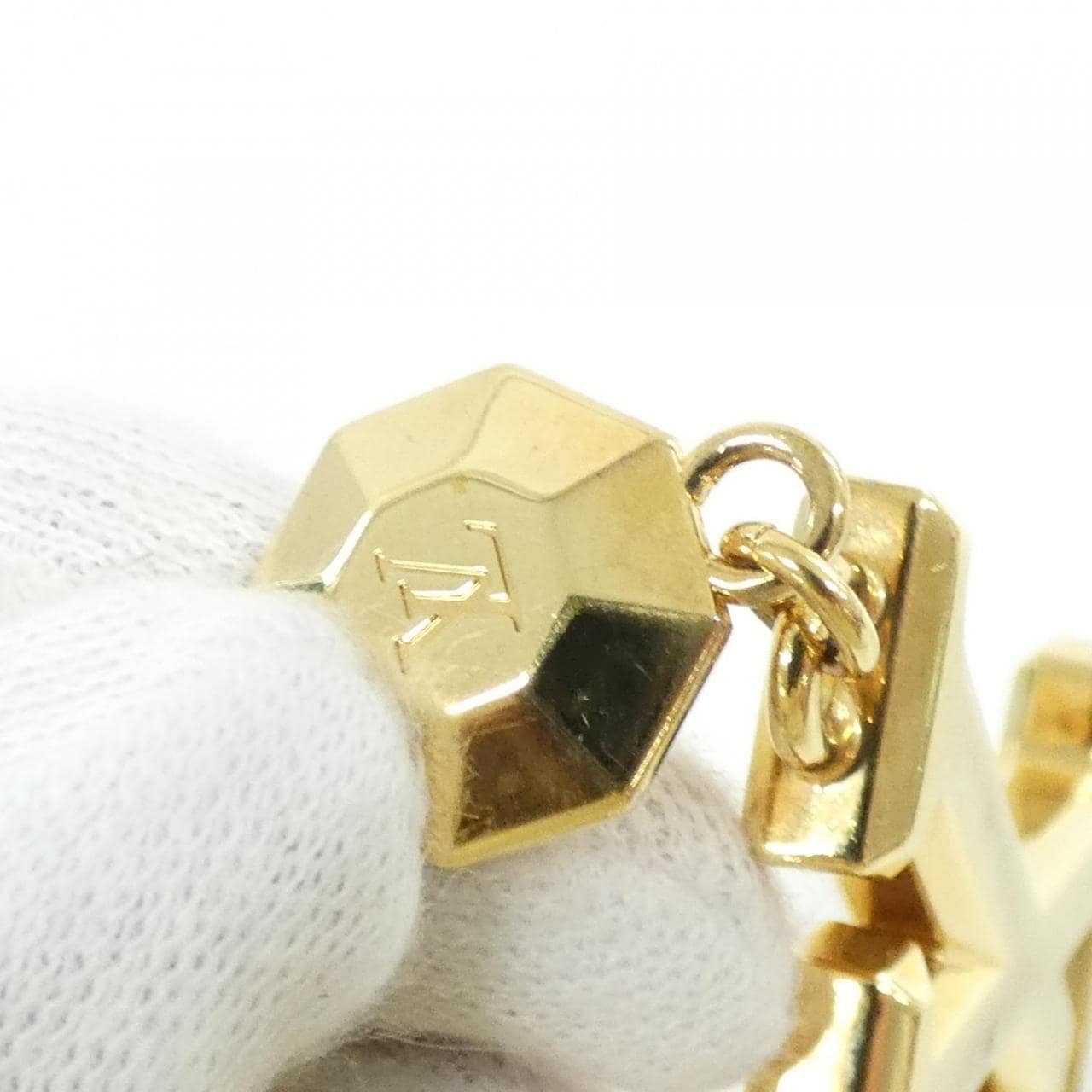 ルイヴィトン キーホルダー LVファセット M65216 キーリング