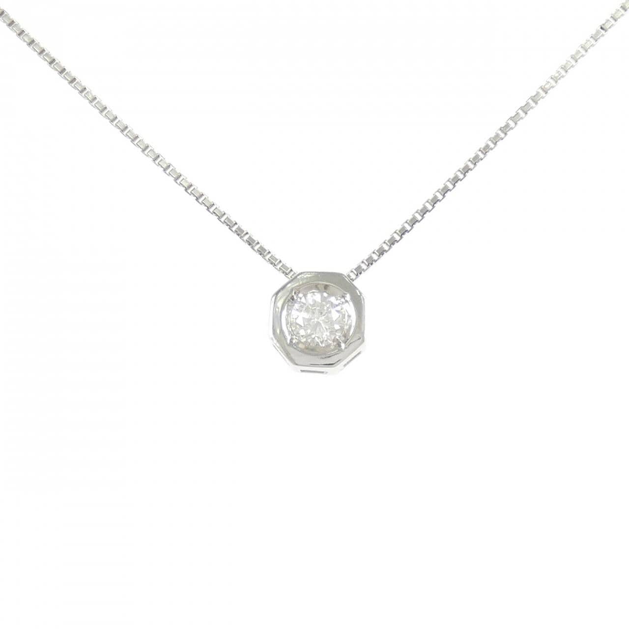 PT900/PT850 ダイヤモンド ネックレス 0.33CT